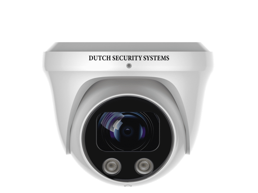 Beveiligingscamera - PRO Dome camera - QHD 2K - Sony 5MP - Wit