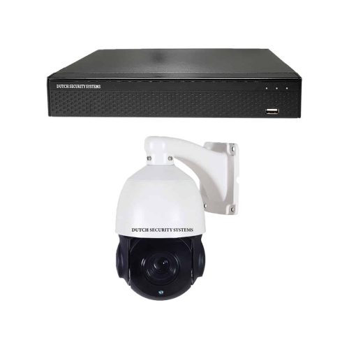Beveiligingscamera set - 1x PTZ Dome camera - QHD 2K - Sony 5MP
