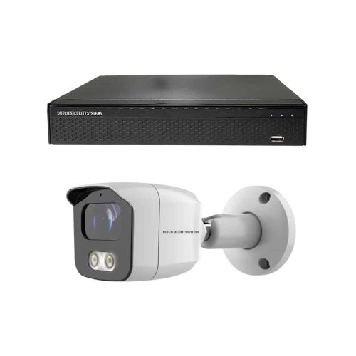 Draadloze beveiligingscamera set - 1x Bullet camera - QHD 2K - Sony 5MP