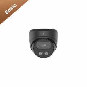 een losse basic dome beveiligingscamera in het zwart. vergroot uw camera beveiliging.