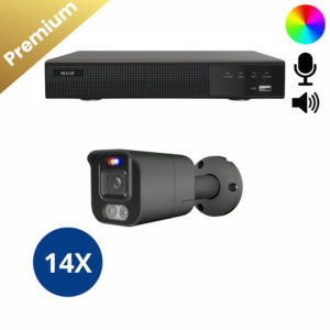 Deze Bullet Dual Light Camera biedt een ongelooflijke 8 megapixels en Ultra HD 4K beeldkwaliteit voor scherpe, gedetailleerde opnamen, zelfs in uitdagende lichtomstandigheden. Dankzij de 24/7 kleurenbeeldfunctie krijg je continu heldere beelden, zelfs in volledige duisternis. De ingebouwde microfoon en speaker maken real-time communicatie mogelijk, zodat je niet alleen kunt zien, maar ook kunt horen en spreken met mensen op afstand. De camera is eenvoudig te installeren, en met de gebruiksvriendelijke software kun je snel alles instellen zonder technische kennis