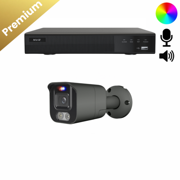 met de premium bullet beveiligingscamera Dual Light Two-Way Audio 8MP krijg je haarscherpe Ultra HD 4K beelden met een uitzonderlijke beeldkwaliteit. De camera biedt 24/7 kleurenweergave, zodat je zelfs 's nachts kunt genieten van helder beeld in alle lichtomstandigheden. Dankzij de ingebouwde microfoon en speaker kun je gemakkelijk communiceren met de omgeving, wat extra gemak biedt voor beveiligings- en toegangscontroletoepassingen. De camera is eenvoudig in te stellen, zelfs voor beginners, en vereist geen technische expertise om in werking te stellen."