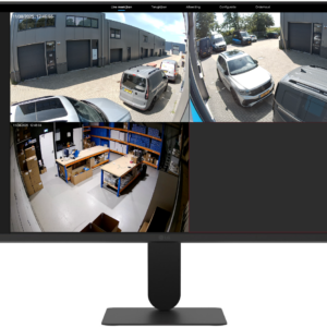 Monitor 23,8 Inch + Platte wandbeugel