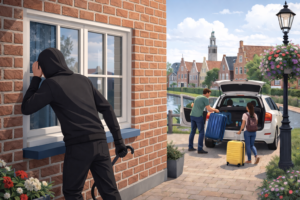Ga je op vakantie? Beveilig je huis met een slimme beveiligingscamera zonder abonnement en verklein de kans op inbraak.